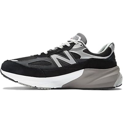 New Balance 990v6 Gemaakt in de VS Zwart Zilver Heren Sneakers M990BK6 41.5 black