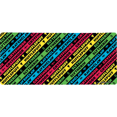 Harry Potter Hogwarts Houses Gaming Mouse Mat - Large