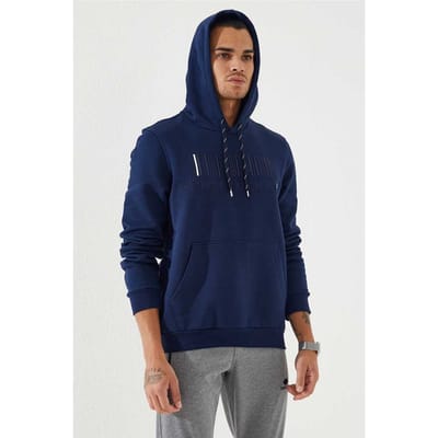 Bedrukte Hoodie Sweatshirt
