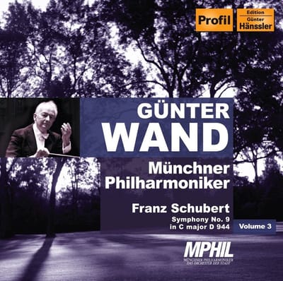 Münchner Philharmoniker, Günter Wand - Schubert: Symphony No. 9 In C-Major D 944 (CD)