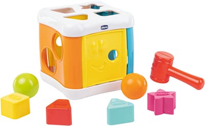 Chicco 2-in-1 Vormenstoof - Sort&Beat Cube (10-36M)