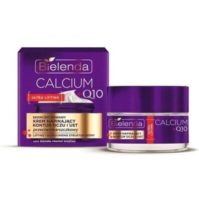 Bielenda Calcium + Q10 Concentrated Eye And Lip Contour Tightening Cream Anti-wrinkle 15 ml