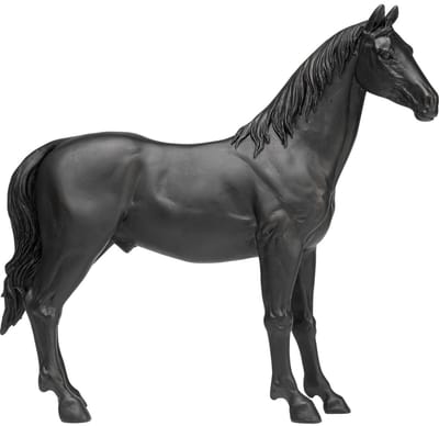 Woonaccessoires paard 45cm zwart Kare Design