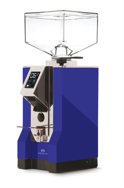 Eureka Specialita 16CR koffiemolen blauw-chroom