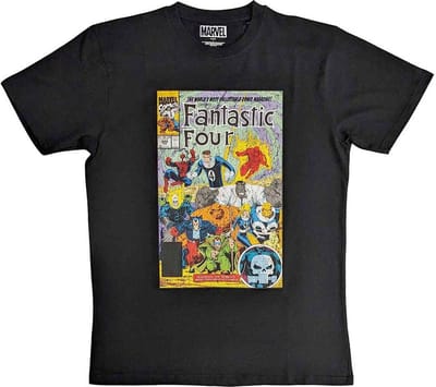 Marvel Fantastic Four - Fantastic Four Heren T-shirt - S - Zwart