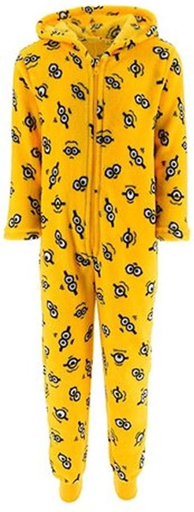 Minions Onesie Geel Fleece Maat 98
