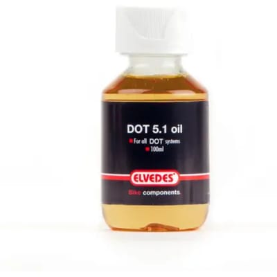 Elvedes Remvloeistof DOT 5.1 - Hydraulische Schijfremmen - Transparant - 100 ml
