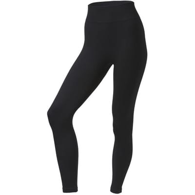 CRIVIT Geribde dames sportlegging (Zwart, XS (32/34))