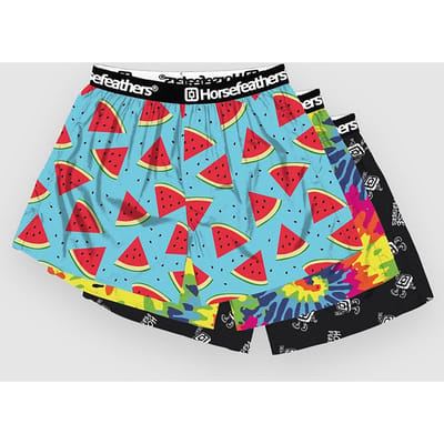Horsefeathers Frazier 3pack Boxer Shorts (bundle 3) - M
