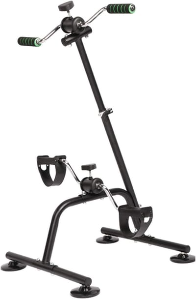 Pedaal Trainer - Revalidatie Fiets - Bewegen Zonder Belasting - Multi-level Instelbaar - 39 x 48 cm - Zwart