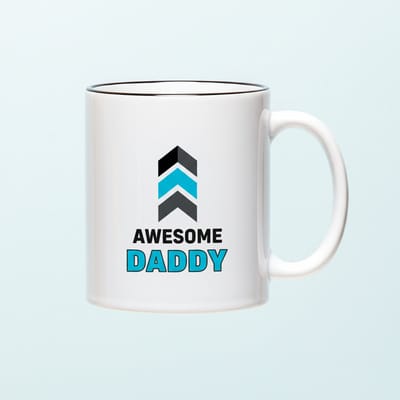 Awesome Daddy Mok 330ml – Stoere Vader Koffiebeker – Leuk Cadeau voor Papa, Verjaardag & Vaderdag