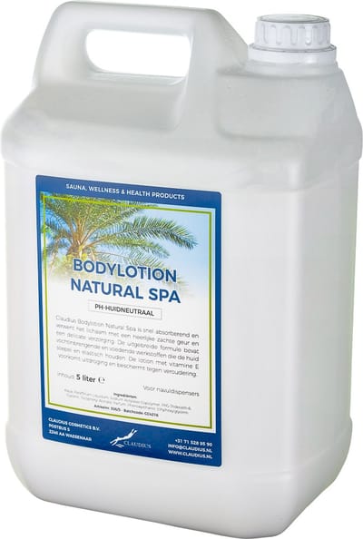 Bodylotion Natural Spa 5 Liter - navulling