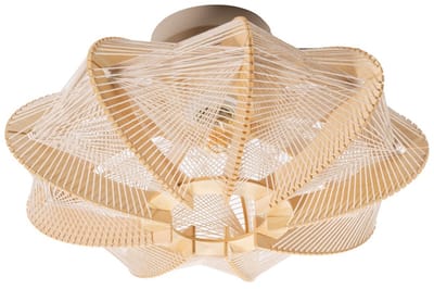ETH Jessica Plafonniere 1 lichts 60w Natural/Beige 40cm