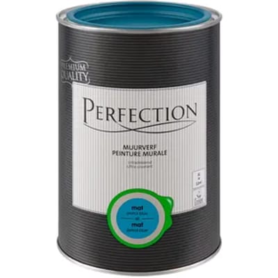 Perfection Ultradekkend Muurverf - Mat - Petrol Blue - 1l