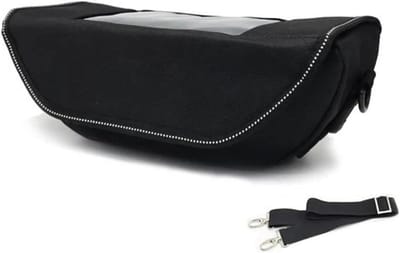 Motor Stuurtas - Opbergtas Stuur - Dagelijkse Benodigdheden - Waterdicht Slijtvast - One Size - Zwart