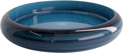 Tokyo Design Studio - Sushi Oke – Serveerschaal – Dienblad - Sushi Servies - Lakwerk – Azuur Blauw – 43.8×7.4cm