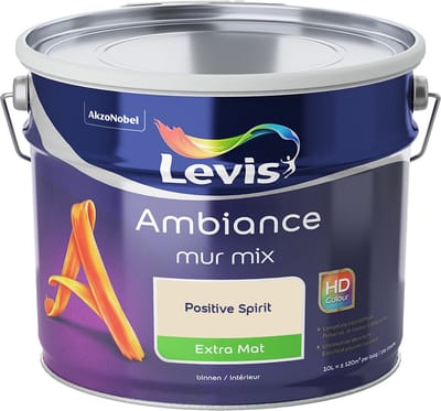 Levis - Ambiance Mur Extra Mat Mix - Positive Spirit - Mengverf - 10 L