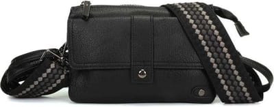 Zwart crossbody en schoudertasje Naarden OLT13240