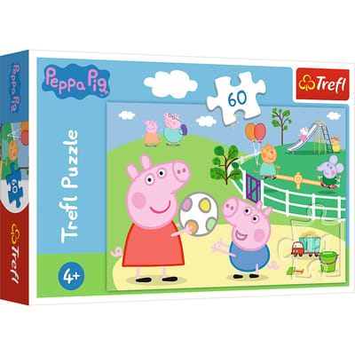 Trefl Peppa Pig Plezier met Vrienden Legpuzzel - 60 stukjes - Vanaf 4 jaar