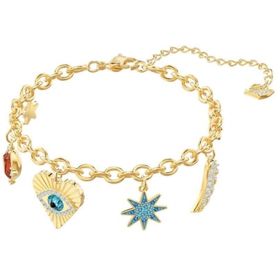 Swarovski Lucky Goddess Armband Betekenis Gelukkig Veelzijdig Damesarmband Goud 5461796 Box (Random Color) beige