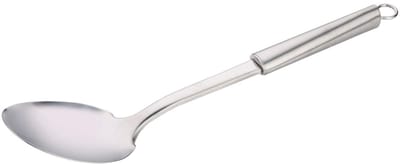 Alpina Opscheplepel RVS – Serveerlepel 34 cm – Roestvrijstalen Keukenlepel – Zilverkleurig