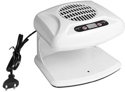 Store_7 - Luchtkoeler - Dubbele Luchtkoelers - Automatische Aanpassing - Wit - Luchtverfrisser - Ideaal voor Badkamer en Salon - 300 W