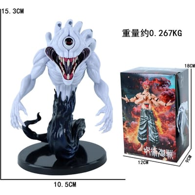 20,5 cm/8,07 inch Anime Jujutsu Kaisen Figuren Ryomen Sukuna Actiefiguren PVC Beeldje Bureauornament Verzamelfiguur Speelgoed Cadeaus