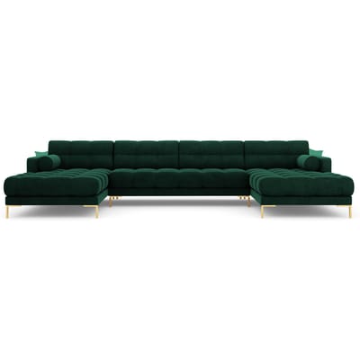 U-hoekbank Bali velvet | Cosmopolitan Design