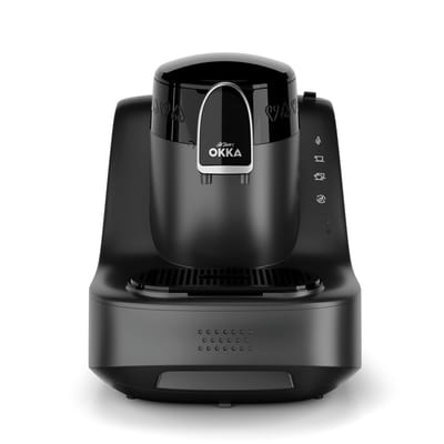 Arzum OKKA Elite Turks Koffiezetapparaat OK0040-2600 | Zwart/Grijs - 2 kopjes - Aanpasbare temperatuur - Volautomatisch - 710W