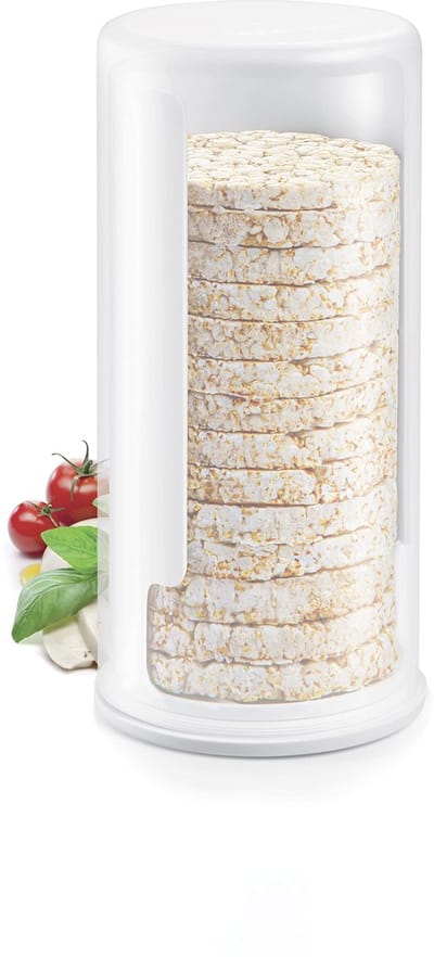 Unyqoos ® Praktische Ronde Koekjescontainer voor Versheid en Gemak