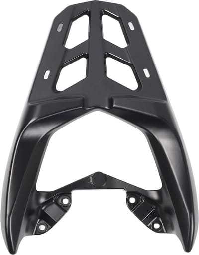 Achter Bagagerek voor Motorfiets NMAX155 NMAX125, 2020-2024, Aluminium Legering, Zwart, Bagagerekhouder, Vrachtrek, Ladinghouder.