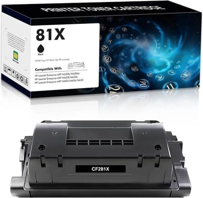 HP 81X CF281X - huismerk Toner - Zwart - 25000 Pagina's - Geschikt voor M605, M606, M630 Series
