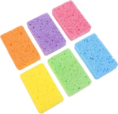 Keukensponsjes - Vaatdoekjes Spons - Keuken Schoonmaken - Hoge Absorptie - 12 stuks - Diverse kleuren