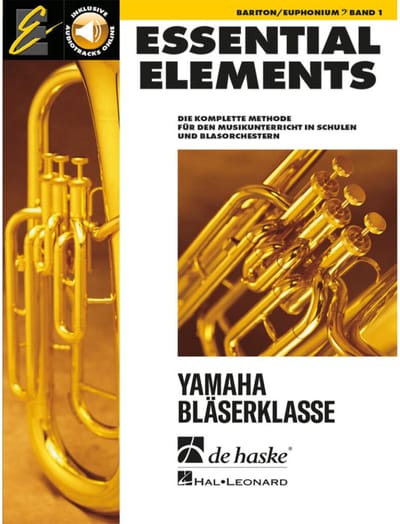 De Haske Essential Elements Band 1 - Bariton (BC) - Lesboek voor koperen blaasinstrumenten
