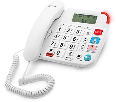 Geemarc Dallas 20 vaste telefoon – grote toetsen – +25 dB versterking
