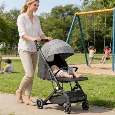 Kinder driewieler - Baby fiets kinderwagen - Veilig buiten spelen - Schaalbaar met omkeerbaar zitje