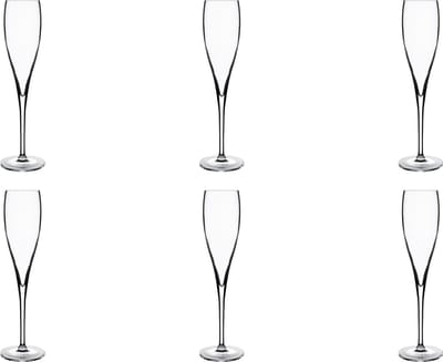 Luigi Bormioli Vinoteque Champagneglas 17,5 cl - 6 stuks