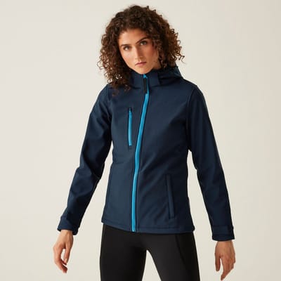 Jas Hiking Dames Waterdicht Ademend Windbestendig