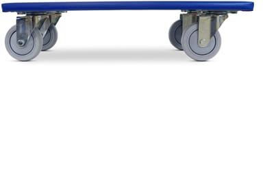 MESO Meubelroller Ongeremd - Elastisch Rubber wiel - 600x350mm - Max 350kg - Meubelhondje - Verhuistrolley - Transportdolly