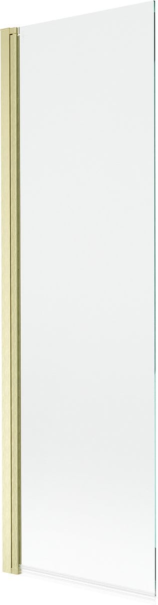 Mexen Mist douchewand 1-delig 60 x 150 , transparant, geborsteld goud - 8A9-060-001-55-00