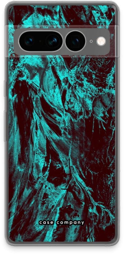 Case Company® - Hoesje geschikt voor Google Pixel 7 Pro hoesje - Ice Age - Soft Cover Telefoonhoesje - Bescherming aan alle Kanten en Schermrand