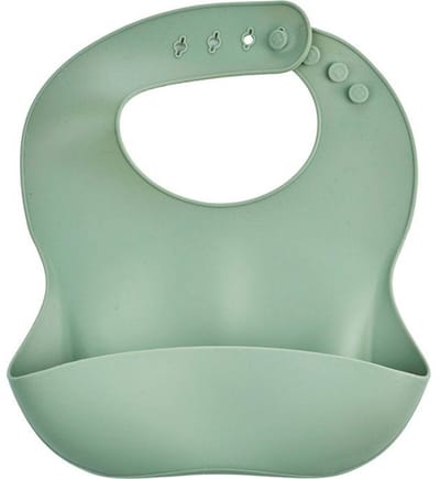 Siliconen slab - THERMOBABY - Met vanger - Cactus green
