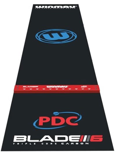 Dartmat met Verhoogde Oche-lijn - Professionele PVC Dartmat Voor verbeterde Precisie