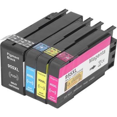 Inktcartridge BK C M Y Printaccessoire Onderdeel voor OfficeJet Pro 7720 7730 7740 8210