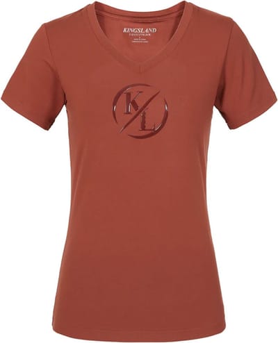Kingsland Shirt Olania Brown Mahogany - L