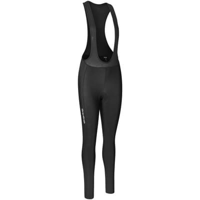 Gripgrab Fietsbroek lang met bretels Zwart Dames - GripGrab W's RIDE Thermal Bib Tights Black - XL