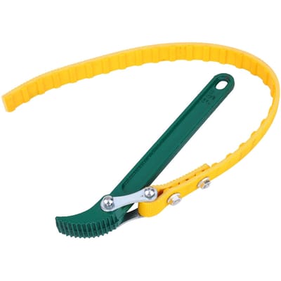 Riemtype Oliefiltersleutel Verwijderaar Moersleutel Sleutel Auto Auto Reparatie Handgereedschap 12 Inch yellow