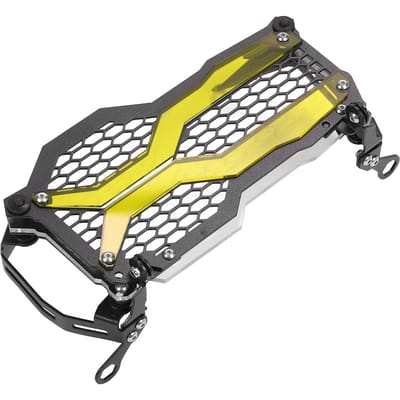 Motorfiets Voor Koplamp Grille Beschermkap Modificatie Vervanging voor R1250GS ADV 2021Geel gray