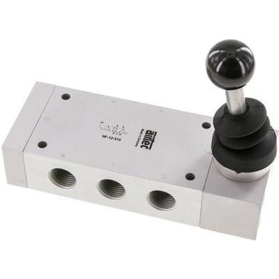 5/2 G1/2'' Handbediende Hefboomafsluiter 0-12bar/0-168psi Airtec