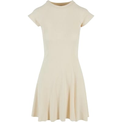 Urban Classics - Rib Skater jurk - 4XL - Beige